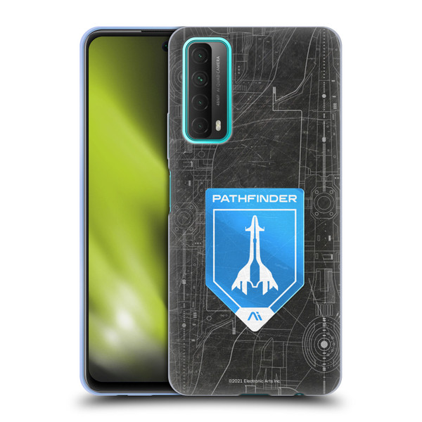 EA Bioware Mass Effect Andromeda Graphics Pathfinder Badge Soft Gel Case for Huawei P Smart (2021)
