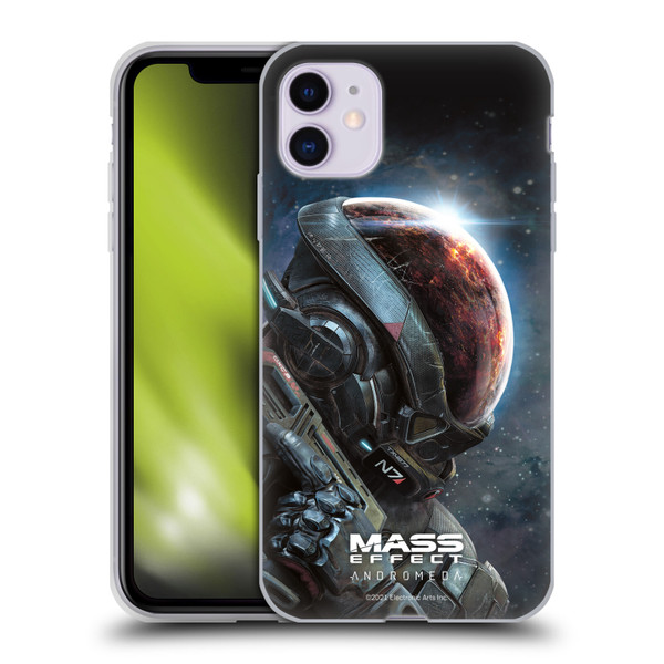 EA Bioware Mass Effect Andromeda Graphics Key Art 2017 Soft Gel Case for Apple iPhone 11
