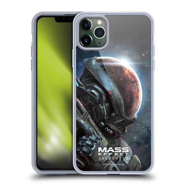 EA Bioware Mass Effect Andromeda Graphics Key Art 2017 Soft Gel Case for Apple iPhone 11 Pro Max