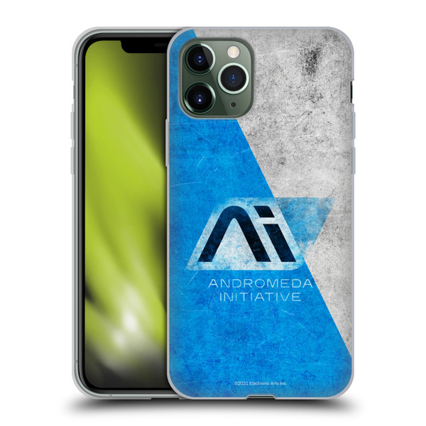 EA Bioware Mass Effect Andromeda Graphics Initiative Distressed Soft Gel Case for Apple iPhone 11 Pro