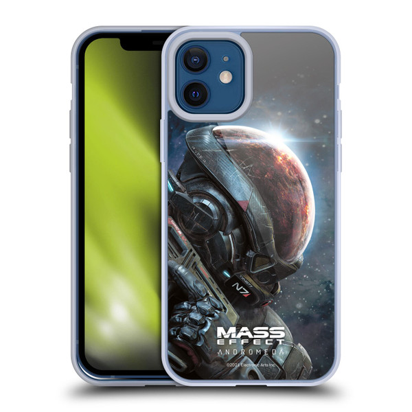 EA Bioware Mass Effect Andromeda Graphics Key Art 2017 Soft Gel Case for Apple iPhone 12 / iPhone 12 Pro