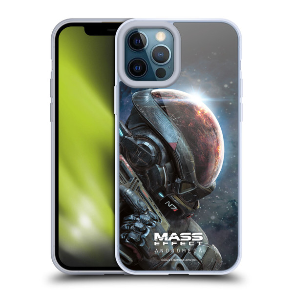 EA Bioware Mass Effect Andromeda Graphics Key Art 2017 Soft Gel Case for Apple iPhone 12 Pro Max