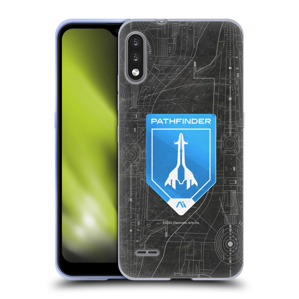 EA Bioware Mass Effect Andromeda Graphics Pathfinder Badge Soft Gel Case for LG K22