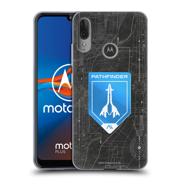 EA Bioware Mass Effect Andromeda Graphics Pathfinder Badge Soft Gel Case for Motorola Moto E6 Plus