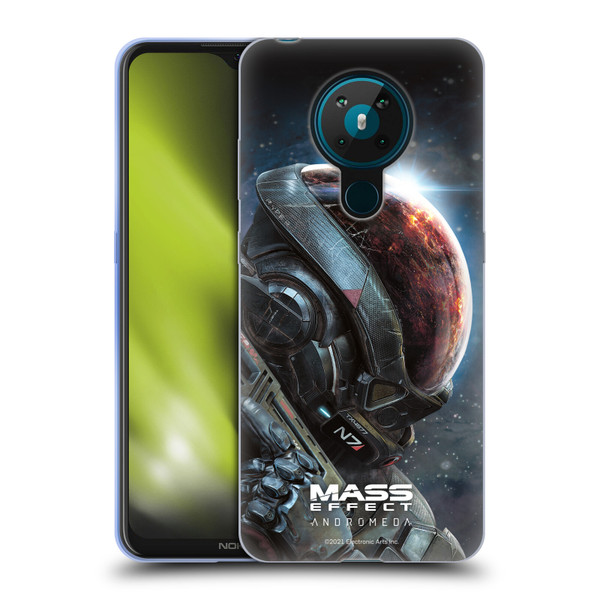 EA Bioware Mass Effect Andromeda Graphics Key Art 2017 Soft Gel Case for Nokia 5.3
