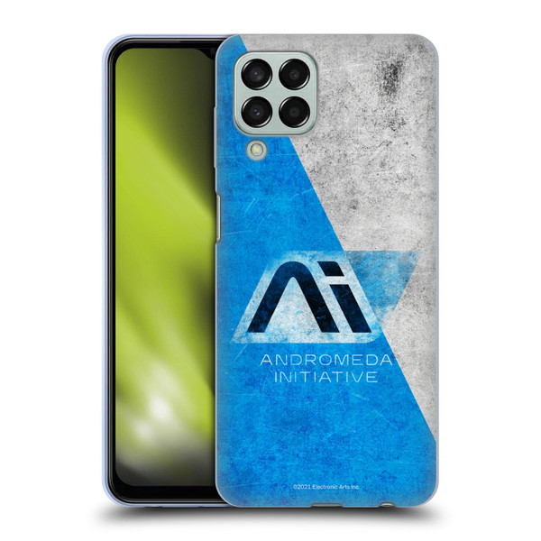 EA Bioware Mass Effect Andromeda Graphics Initiative Distressed Soft Gel Case for Samsung Galaxy M33 (2022)