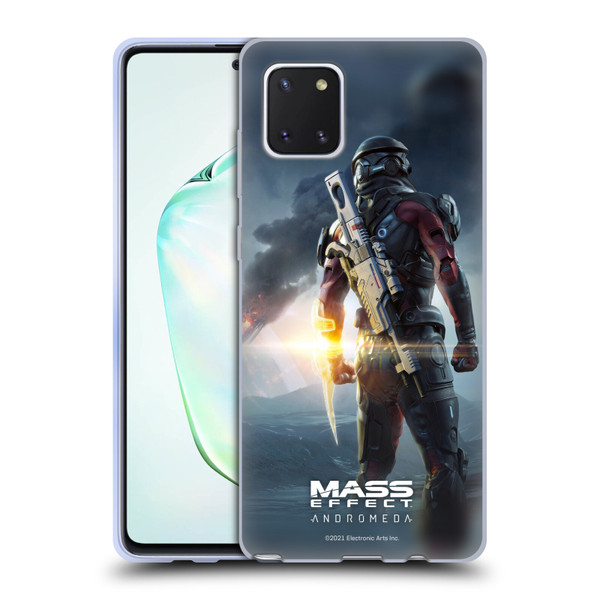 EA Bioware Mass Effect Andromeda Graphics Key Art Super Deluxe 2017 Soft Gel Case for Samsung Galaxy Note10 Lite