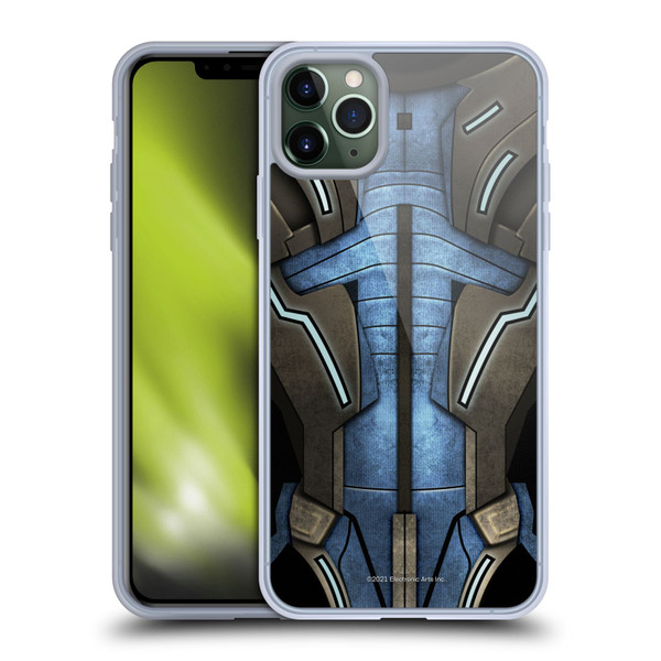 EA Bioware Mass Effect Armor Collection Garrus Vakarian Soft Gel Case for Apple iPhone 11 Pro Max