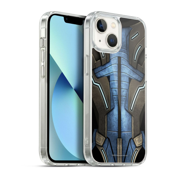 EA Bioware Mass Effect Armor Collection Garrus Vakarian Soft Gel Case for Apple iPhone 13