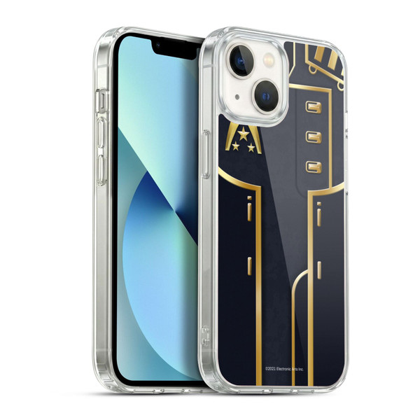 EA Bioware Mass Effect Armor Collection Officer Soft Gel Case for Apple iPhone 13