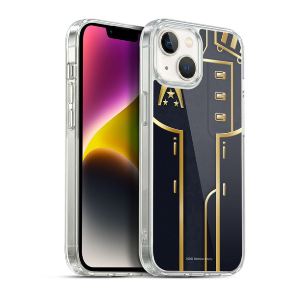 EA Bioware Mass Effect Armor Collection Officer Soft Gel Case for Apple iPhone 14