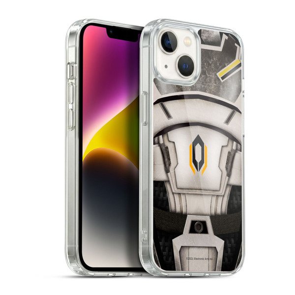 EA Bioware Mass Effect Armor Collection Cerberus Soft Gel Case for Apple iPhone 14 Plus & MagSafe
