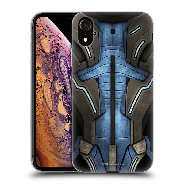 EA Bioware Mass Effect Armor Collection Garrus Vakarian Soft Gel Case for Apple iPhone XR