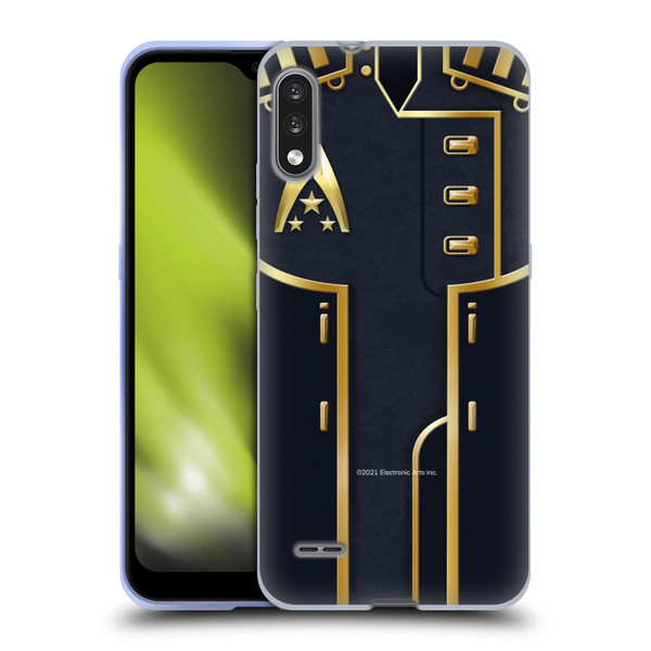 EA Bioware Mass Effect Armor Collection Officer Soft Gel Case for LG K22