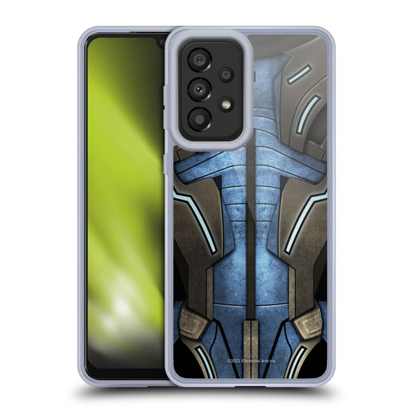 EA Bioware Mass Effect Armor Collection Garrus Vakarian Soft Gel Case for Samsung Galaxy A33 5G (2022)