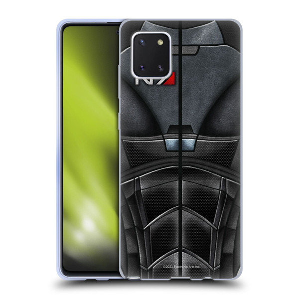 EA Bioware Mass Effect Armor Collection N7 Soft Gel Case for Samsung Galaxy Note10 Lite