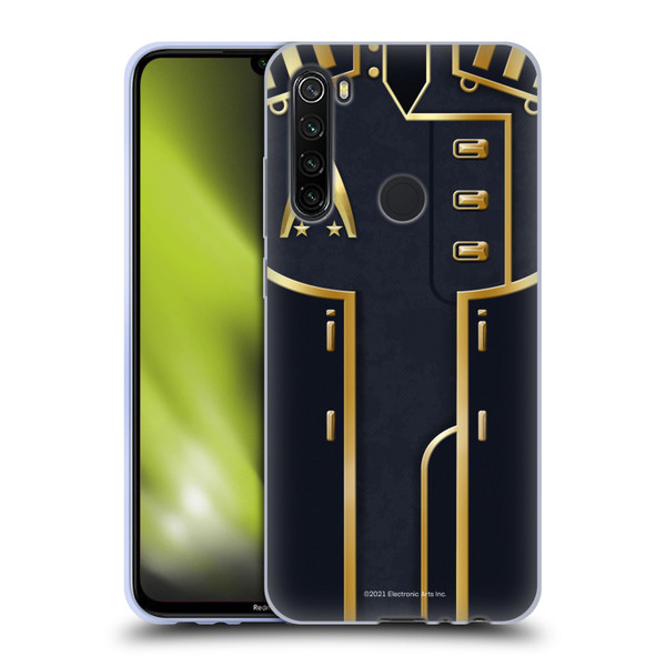 EA Bioware Mass Effect Armor Collection Officer Soft Gel Case for Xiaomi Redmi Note 8T