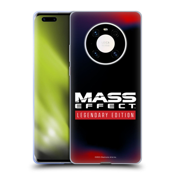 EA Bioware Mass Effect Legendary Graphics Logo Soft Gel Case for Huawei Mate 40 Pro 5G