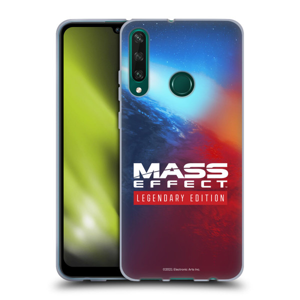 EA Bioware Mass Effect Legendary Graphics Logo Key Art Soft Gel Case for Huawei Y6p