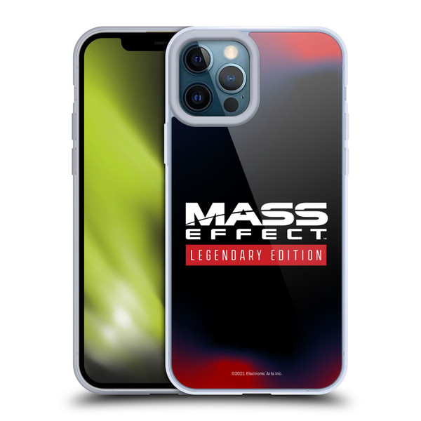 EA Bioware Mass Effect Legendary Graphics Logo Soft Gel Case for Apple iPhone 12 Pro Max