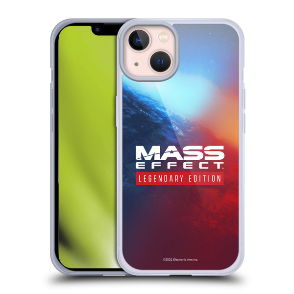 EA Bioware Mass Effect Legendary Graphics Logo Key Art Soft Gel Case for Apple iPhone 13