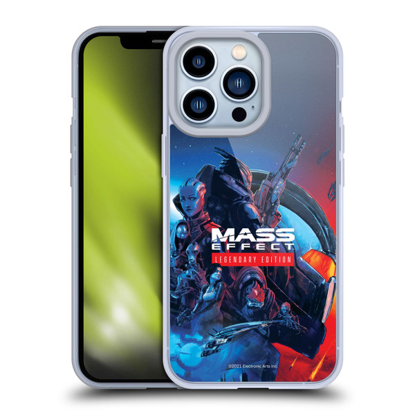 EA Bioware Mass Effect Legendary Graphics Key Art Soft Gel Case for Apple iPhone 13 Pro