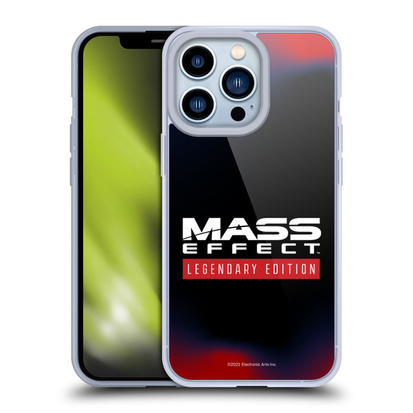 EA Bioware Mass Effect Legendary Graphics Logo Soft Gel Case for Apple iPhone 13 Pro