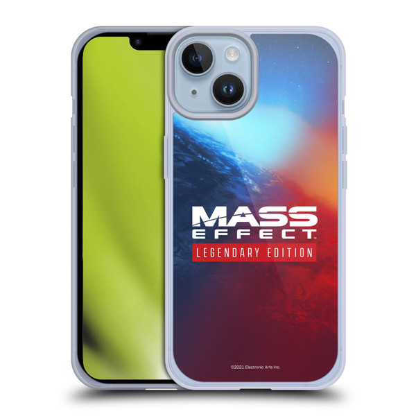 EA Bioware Mass Effect Legendary Graphics Logo Key Art Soft Gel Case for Apple iPhone 14