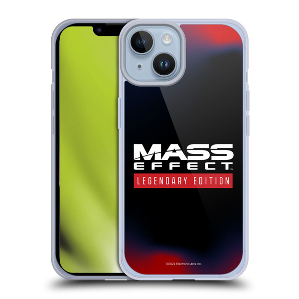 EA Bioware Mass Effect Legendary Graphics Logo Soft Gel Case for Apple iPhone 14