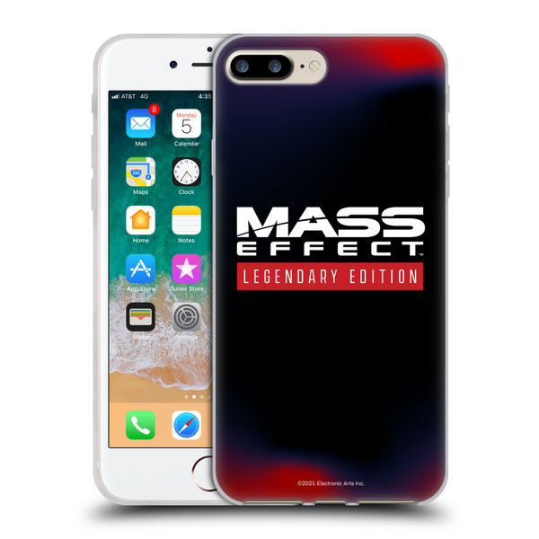 EA Bioware Mass Effect Legendary Graphics Logo Soft Gel Case for Apple iPhone 7 Plus / iPhone 8 Plus