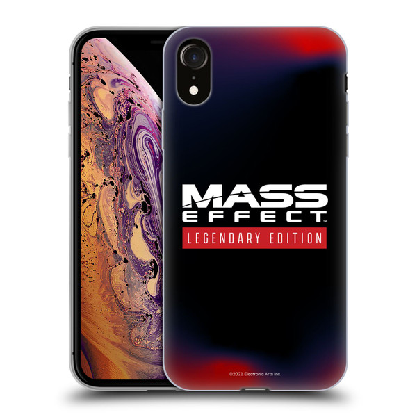 EA Bioware Mass Effect Legendary Graphics Logo Soft Gel Case for Apple iPhone XR