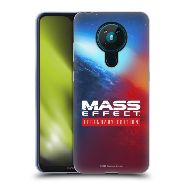 EA Bioware Mass Effect Legendary Graphics Logo Key Art Soft Gel Case for Nokia 5.3