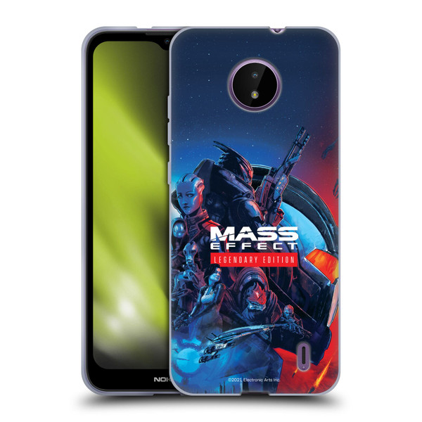EA Bioware Mass Effect Legendary Graphics Key Art Soft Gel Case for Nokia C10 / C20