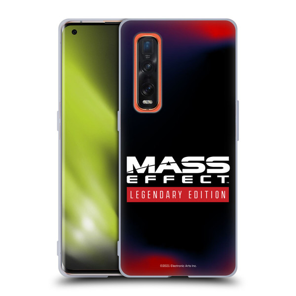 EA Bioware Mass Effect Legendary Graphics Logo Soft Gel Case for OPPO Find X2 Pro 5G