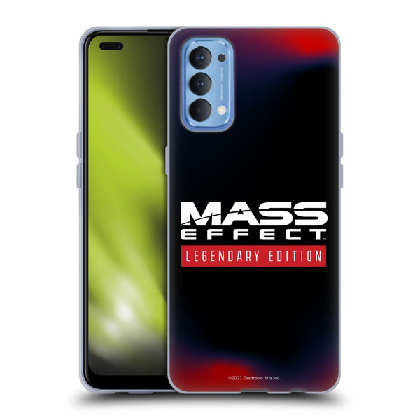 EA Bioware Mass Effect Legendary Graphics Logo Soft Gel Case for OPPO Reno 4 5G