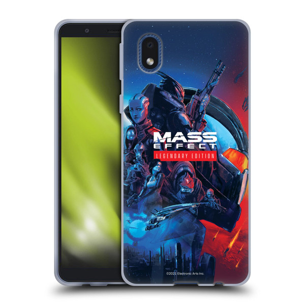 EA Bioware Mass Effect Legendary Graphics Key Art Soft Gel Case for Samsung Galaxy A01 Core (2020)