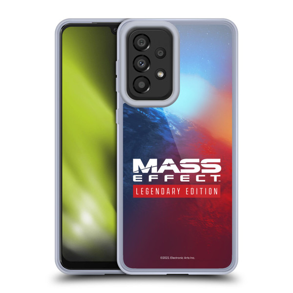 EA Bioware Mass Effect Legendary Graphics Logo Key Art Soft Gel Case for Samsung Galaxy A33 5G (2022)