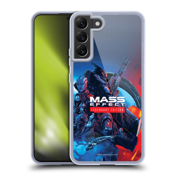 EA Bioware Mass Effect Legendary Graphics Key Art Soft Gel Case for Samsung Galaxy S22+ 5G