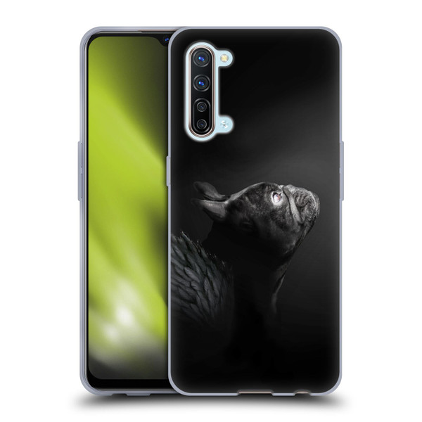 Klaudia Senator French Bulldog Angel Soft Gel Case for OPPO Find X2 Lite 5G