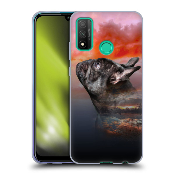 Klaudia Senator French Bulldog 2 Reminisce Soft Gel Case for Huawei P Smart (2020)