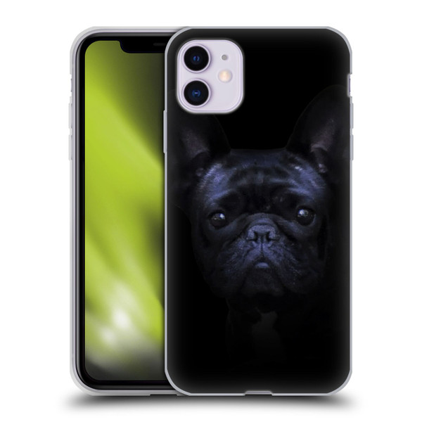 Klaudia Senator French Bulldog 2 Darkness Soft Gel Case for Apple iPhone 11