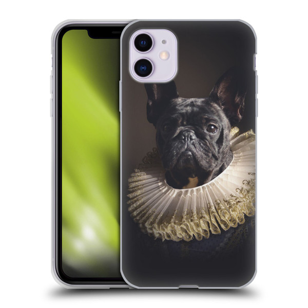 Klaudia Senator French Bulldog 2 King Soft Gel Case for Apple iPhone 11