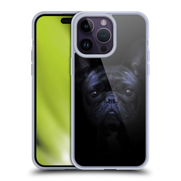 Klaudia Senator French Bulldog 2 Darkness Soft Gel Case for Apple iPhone 14 Pro Max