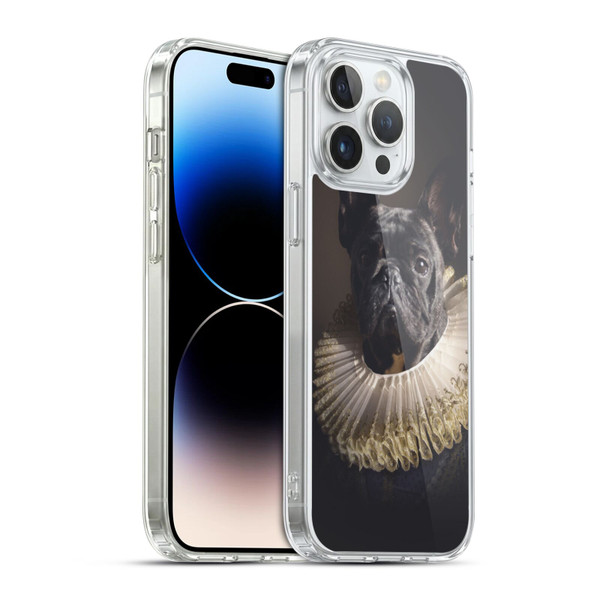 Klaudia Senator French Bulldog 2 King Soft Gel Case for Apple iPhone 14 Pro Max & MagSafe