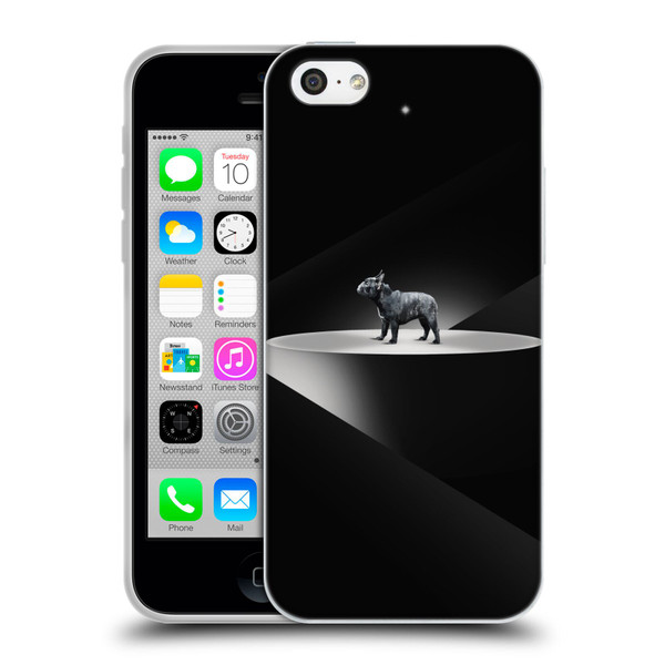 Klaudia Senator French Bulldog 2 Wandering Soft Gel Case for Apple iPhone 5c