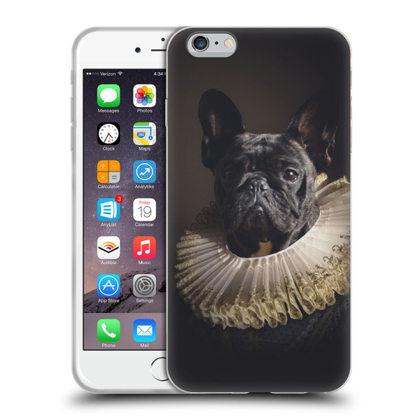 Klaudia Senator French Bulldog 2 King Soft Gel Case for Apple iPhone 6 Plus / iPhone 6s Plus