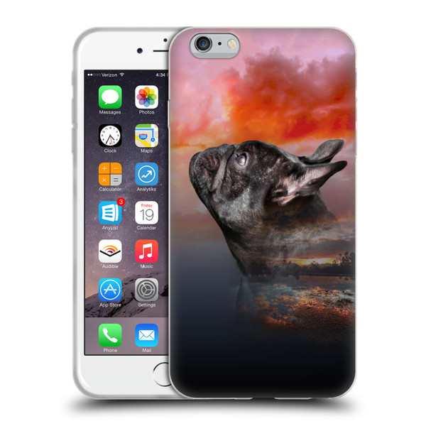 Klaudia Senator French Bulldog 2 Reminisce Soft Gel Case for Apple iPhone 6 Plus / iPhone 6s Plus