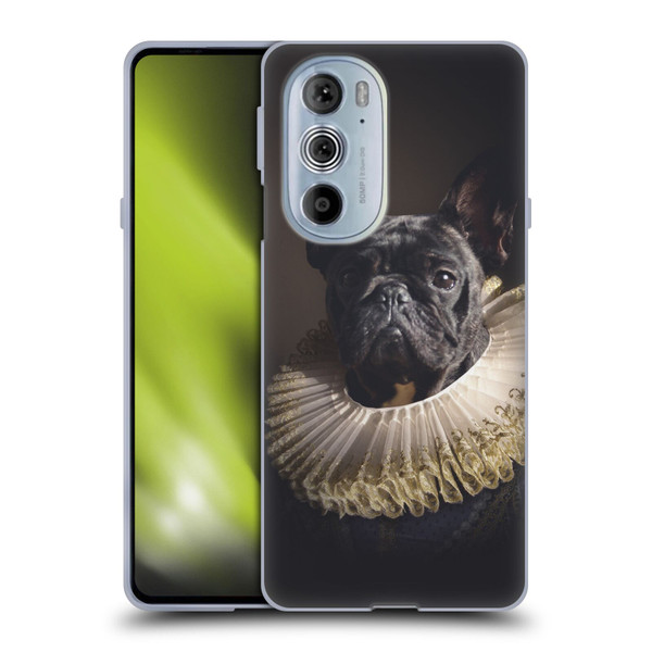 Klaudia Senator French Bulldog 2 King Soft Gel Case for Motorola Edge X30