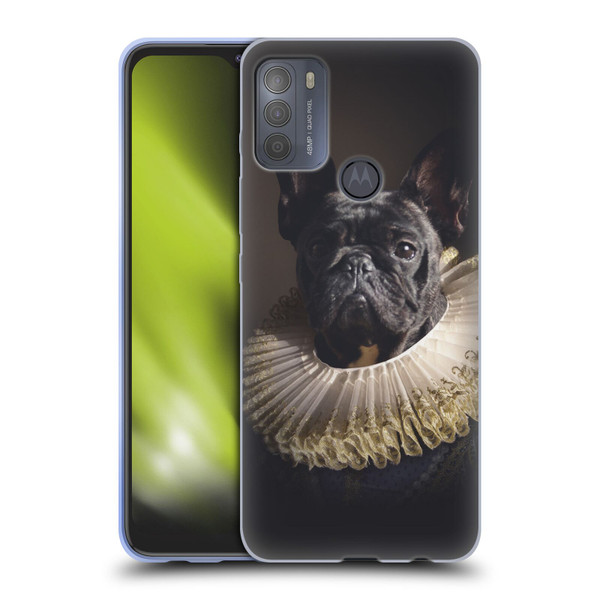 Klaudia Senator French Bulldog 2 King Soft Gel Case for Motorola Moto G50