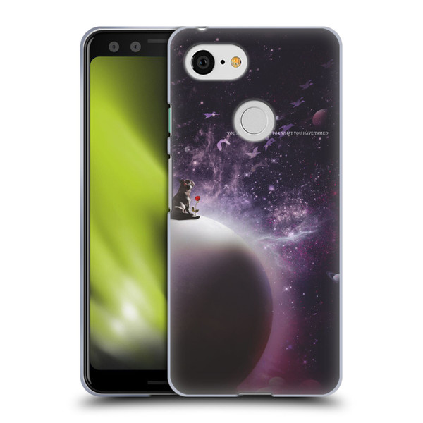 Klaudia Senator French Bulldog 2 In The Galaxy Soft Gel Case for Google Pixel 3